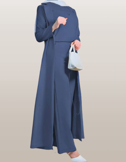 Blue Three Piece Elegance Set