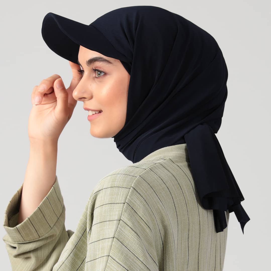 Cap-Scarf-Dark-Blue-2-Rosama-Fashion
