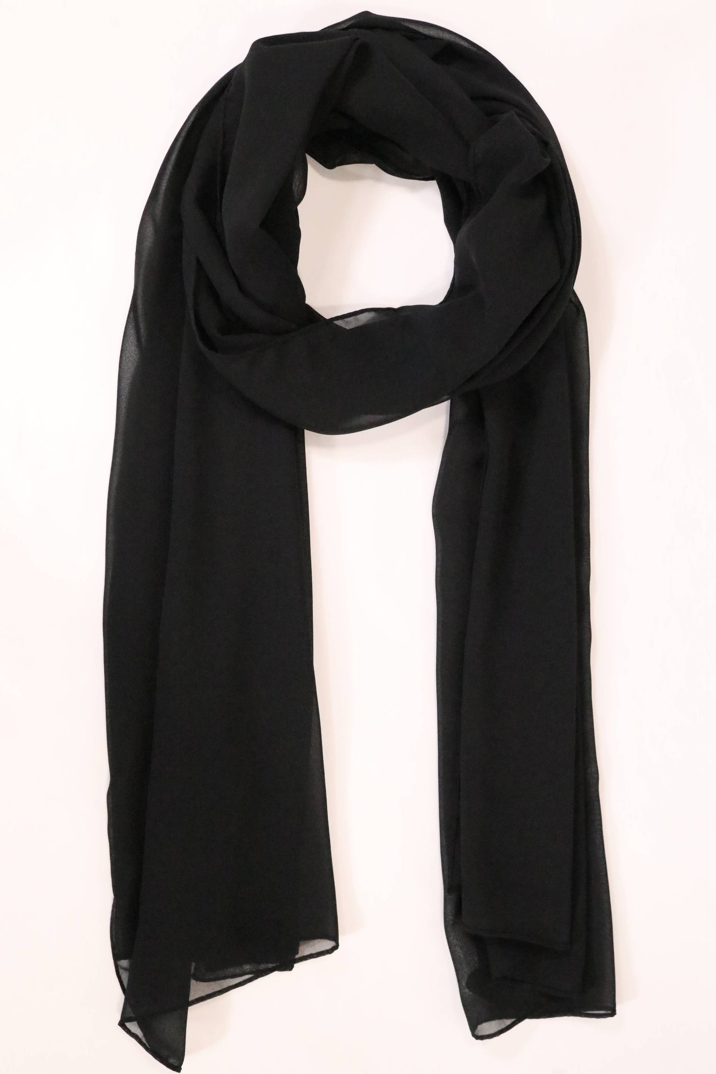 Crepe-Chiffon-Scarfs-Black-2-rosama-fashion