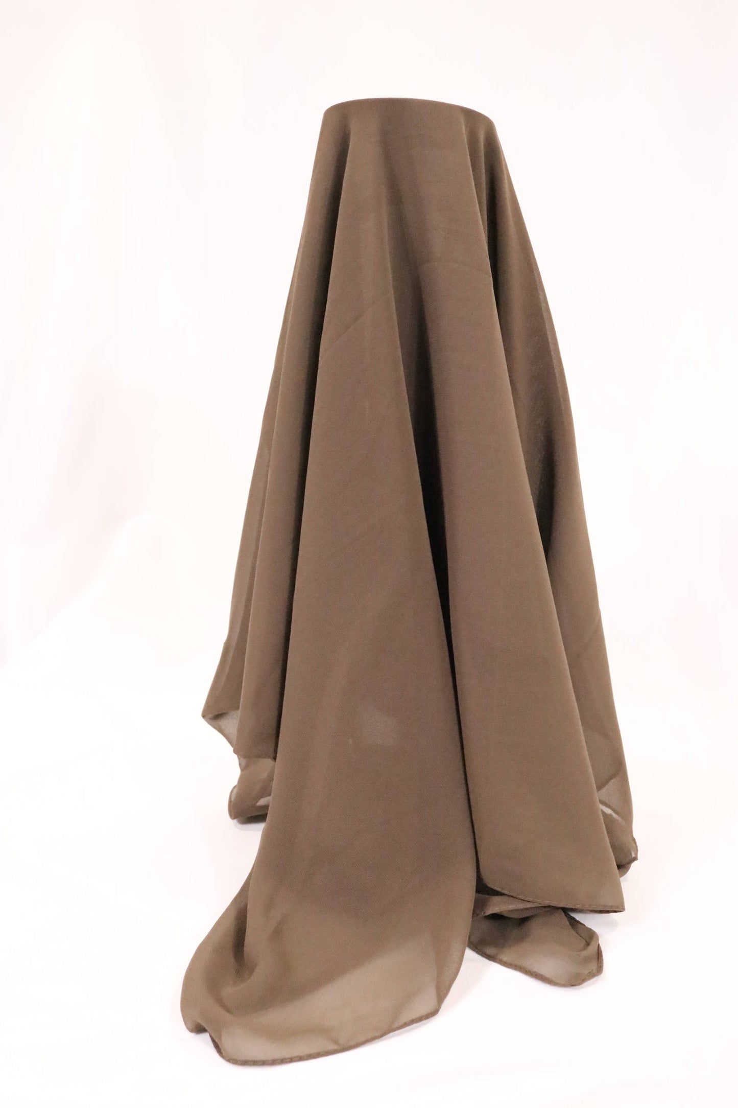 Crepe-Chiffon-Scarfs-Dark-Brown-2-rosama-fashion