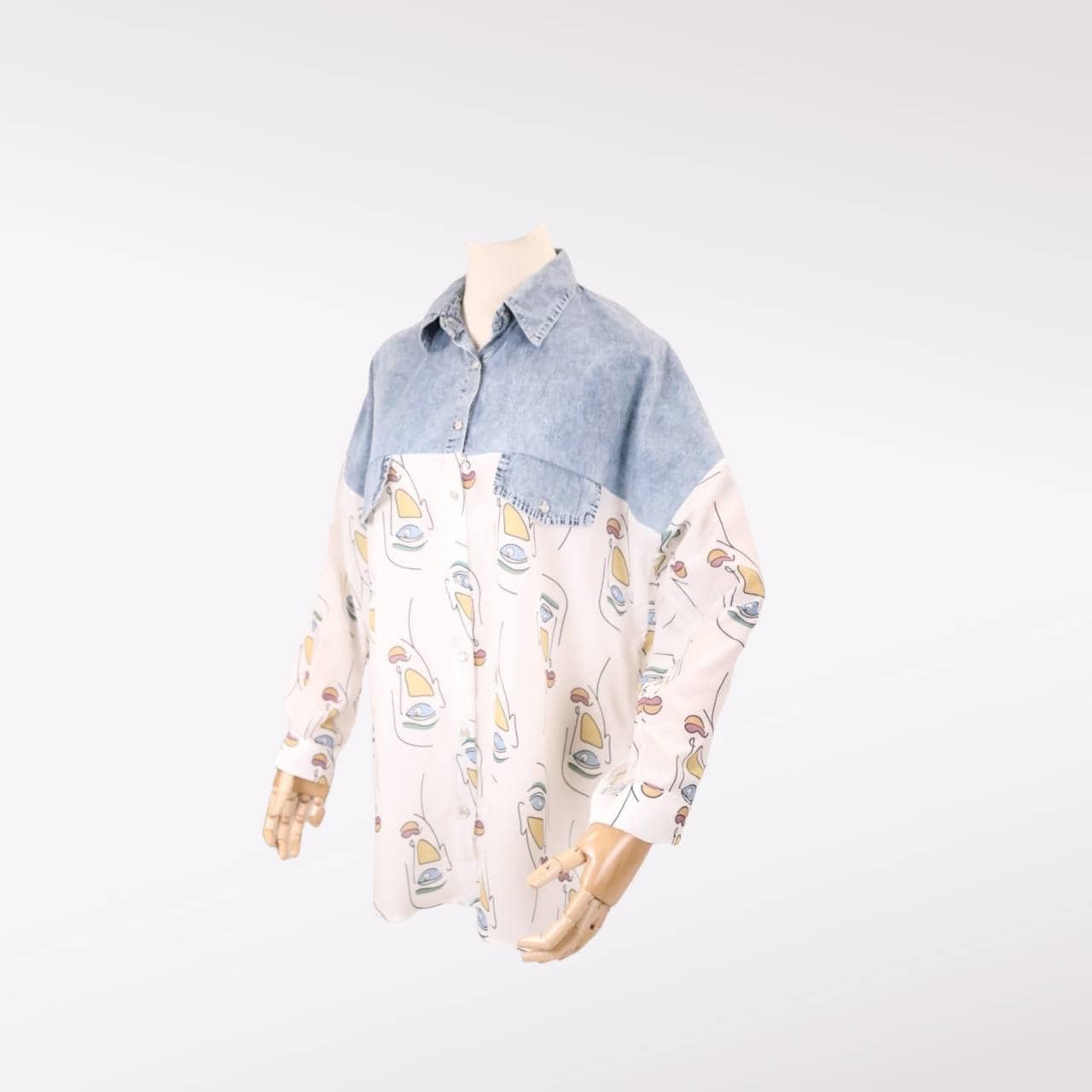Faces-Denim-top-Shirt-2-Rosama-Fashion