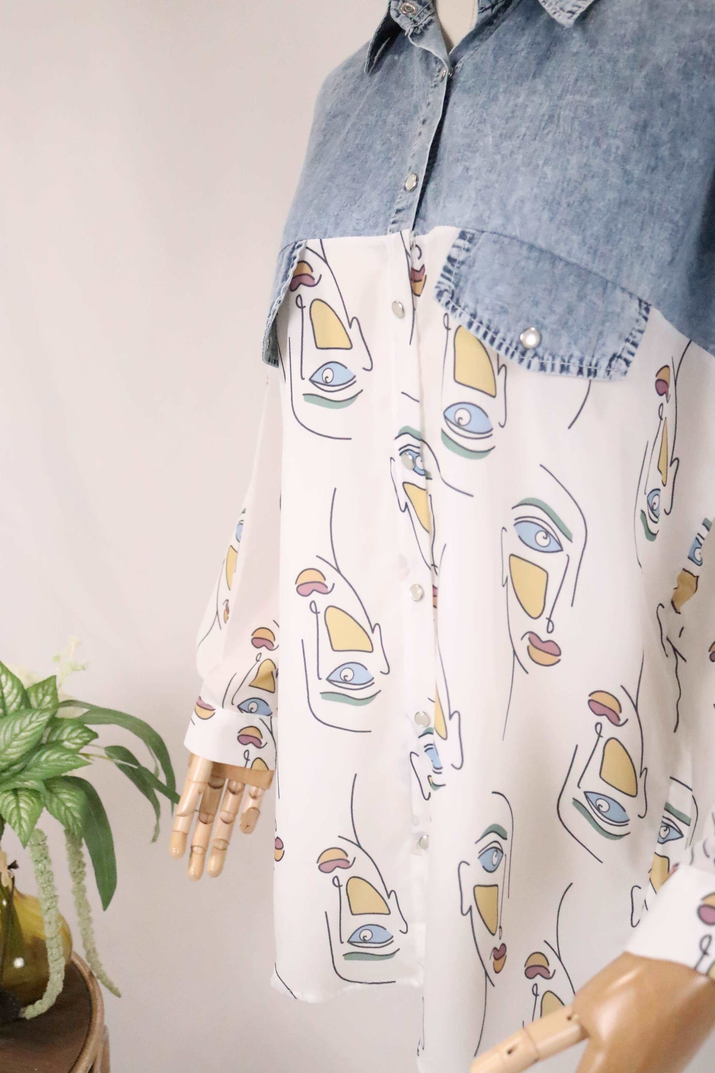 Faces-Denim-top-Shirt-4-Rosama-Fashion