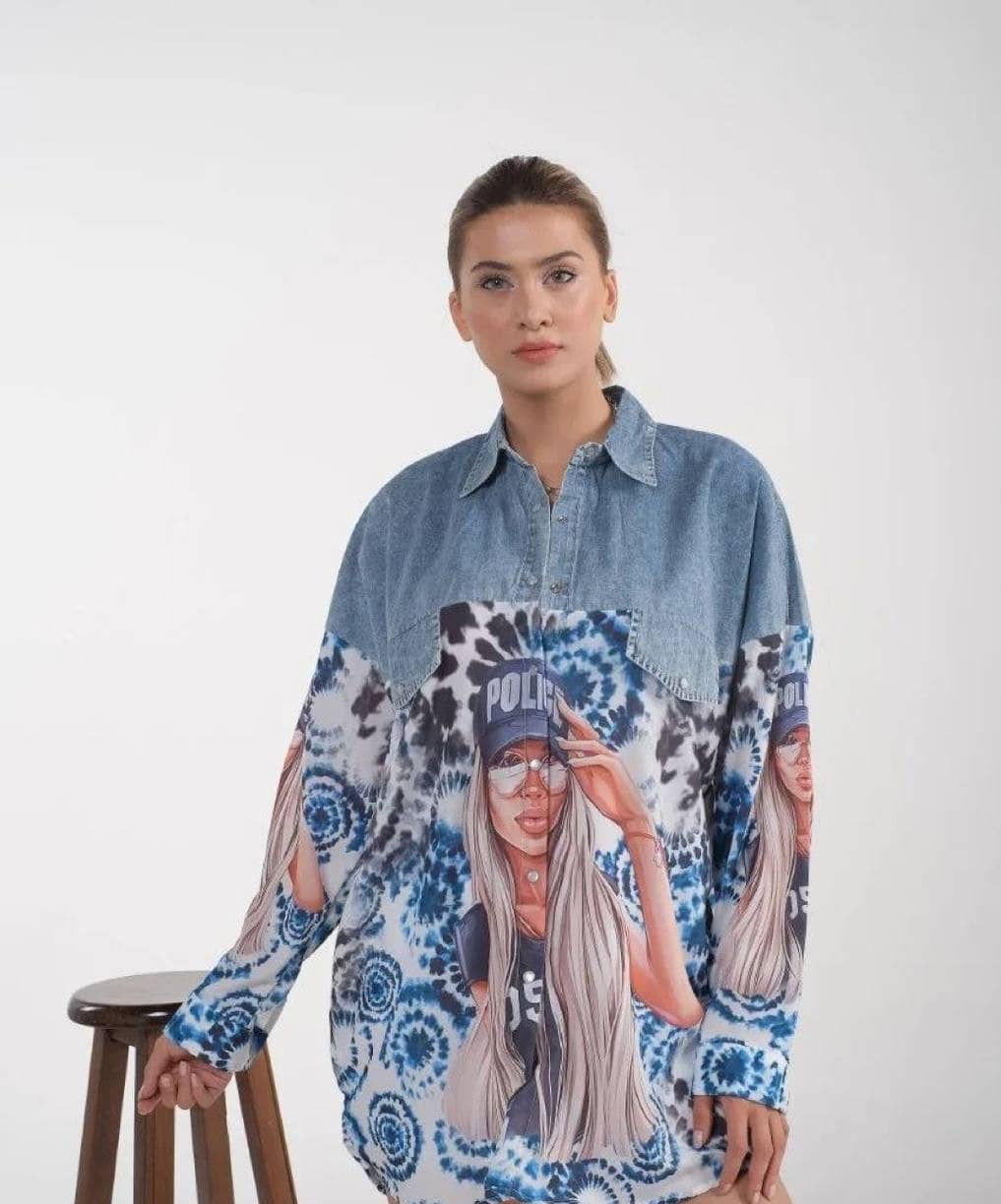 Police-Girl-Tie-dye-Shirt-2-Rosama-Fashion