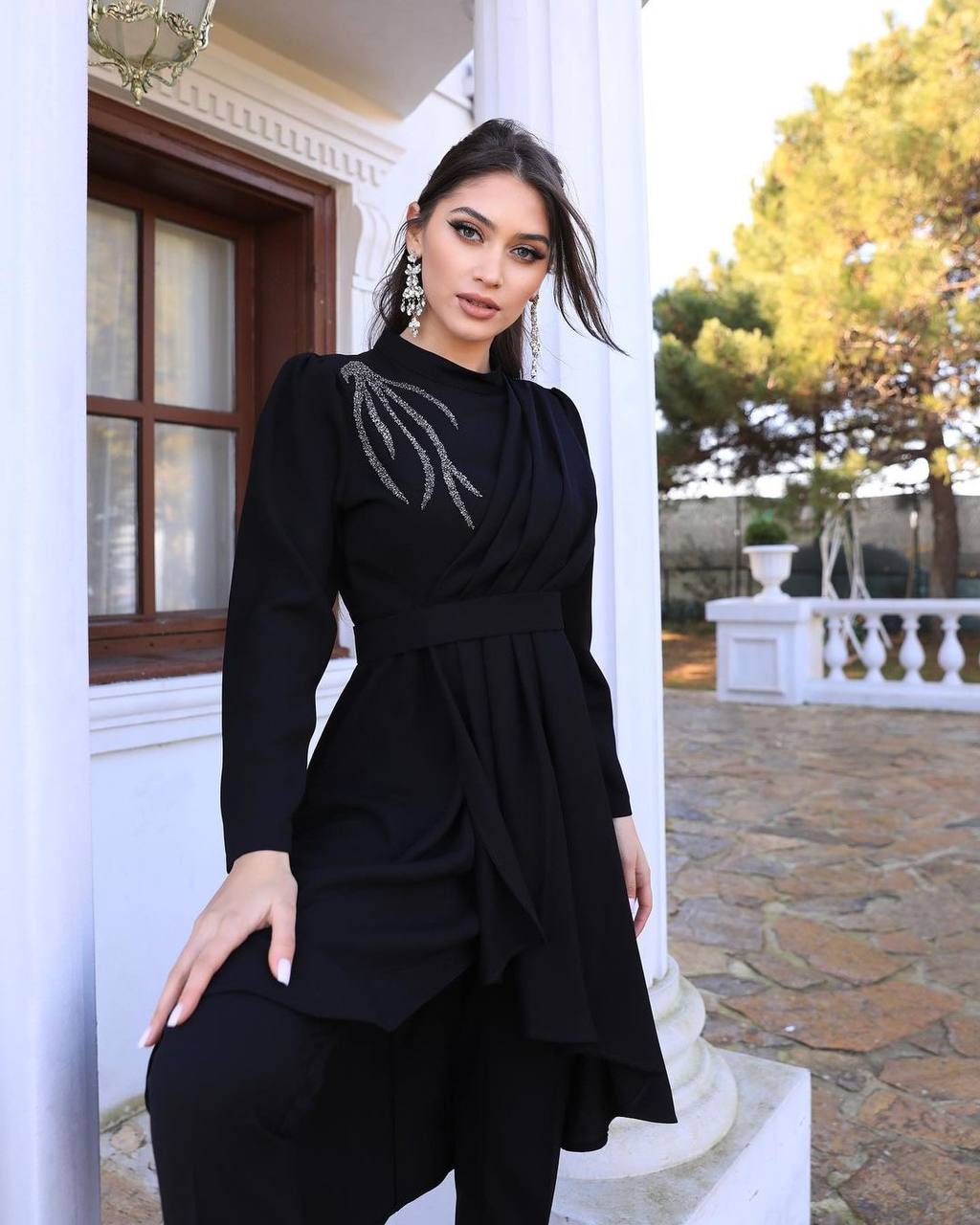 Black Shoulder Design Set
