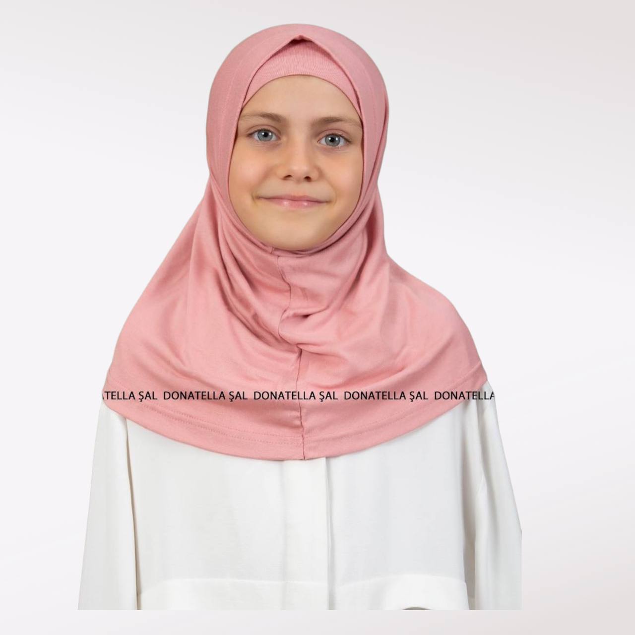 Non-Slip Two Piece Hijab with All-Day Comfort for Girls