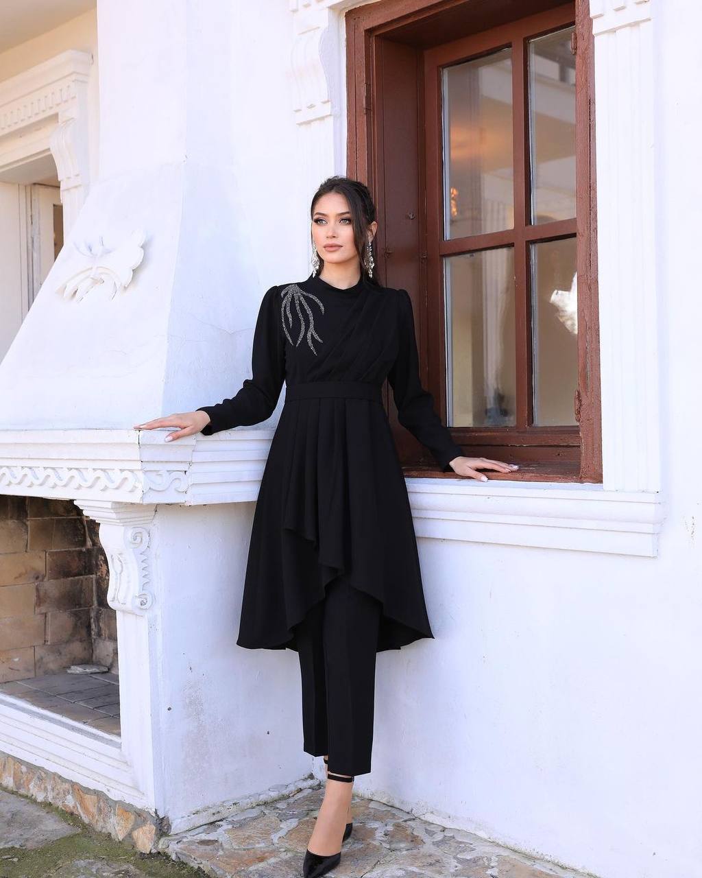 Black Shoulder Design Set