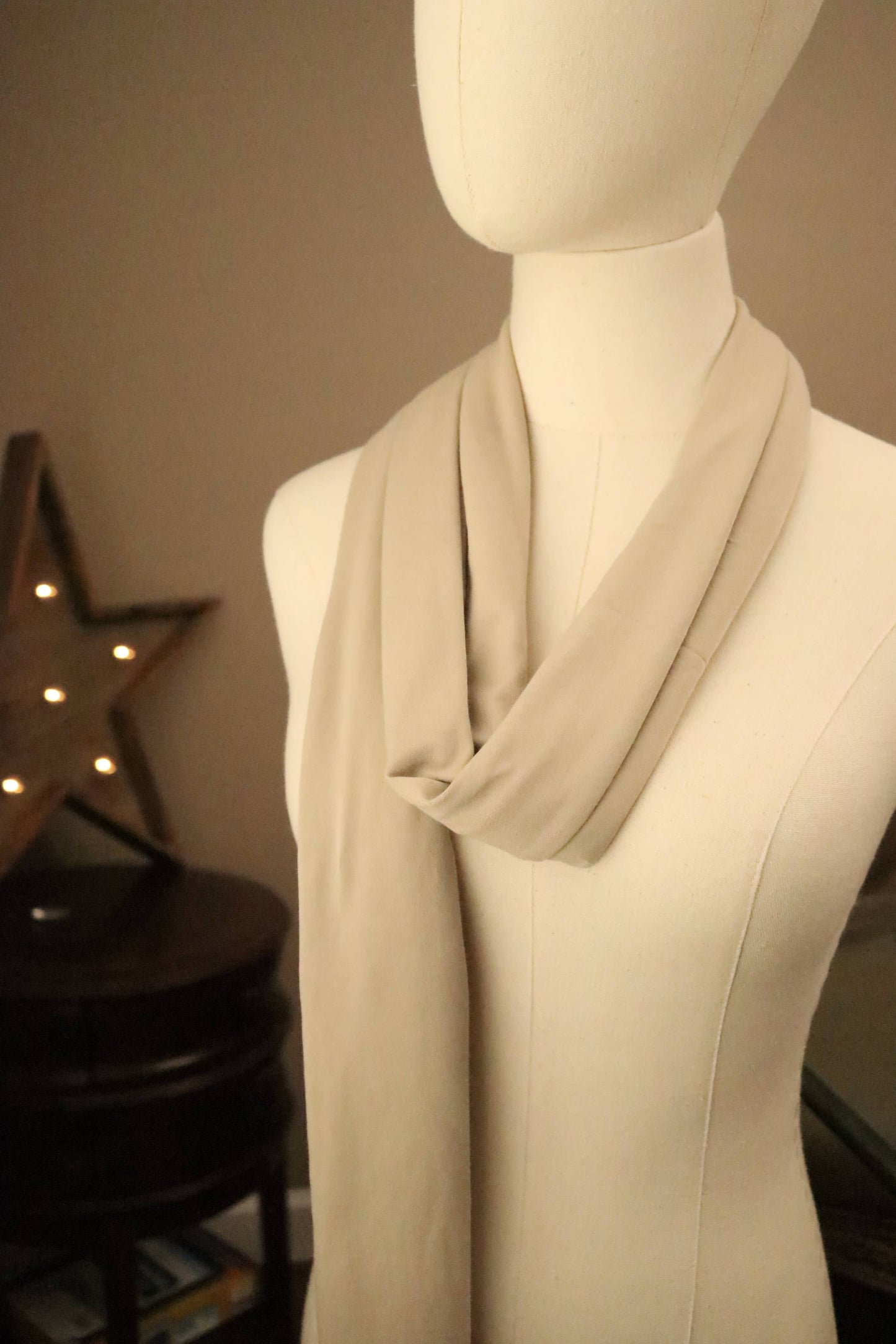 Beige-Jersey-cotton-scarf-rosama-fashion-1