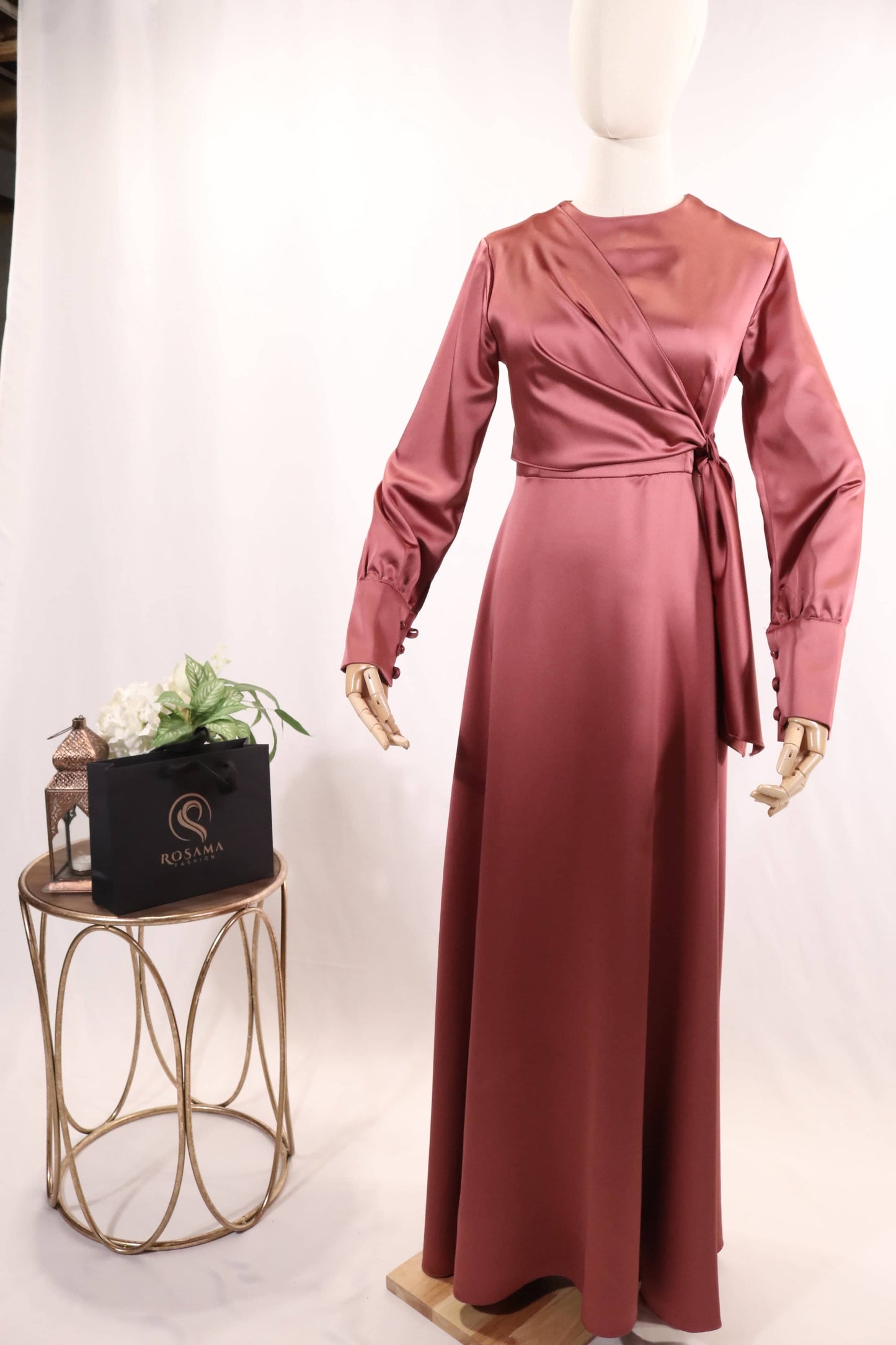 Dark-Rose-Satin-Maxi-Dress-3-Rosama-Fashion