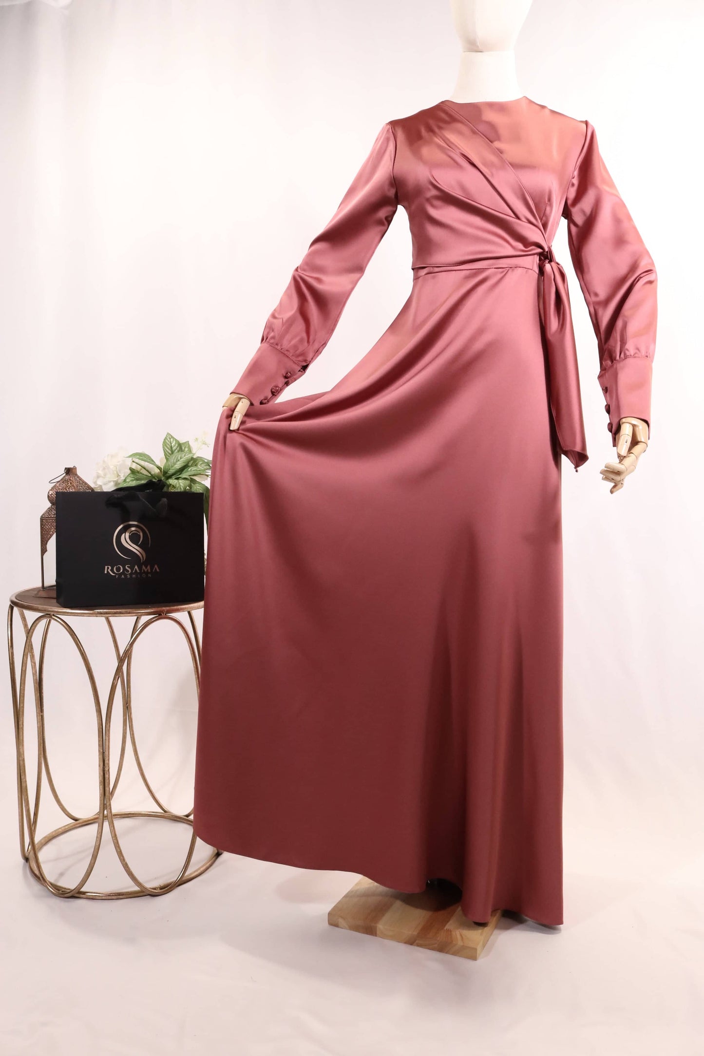 Dark-Rose-Satin-Maxi-Dress-5-Rosama-Fashion