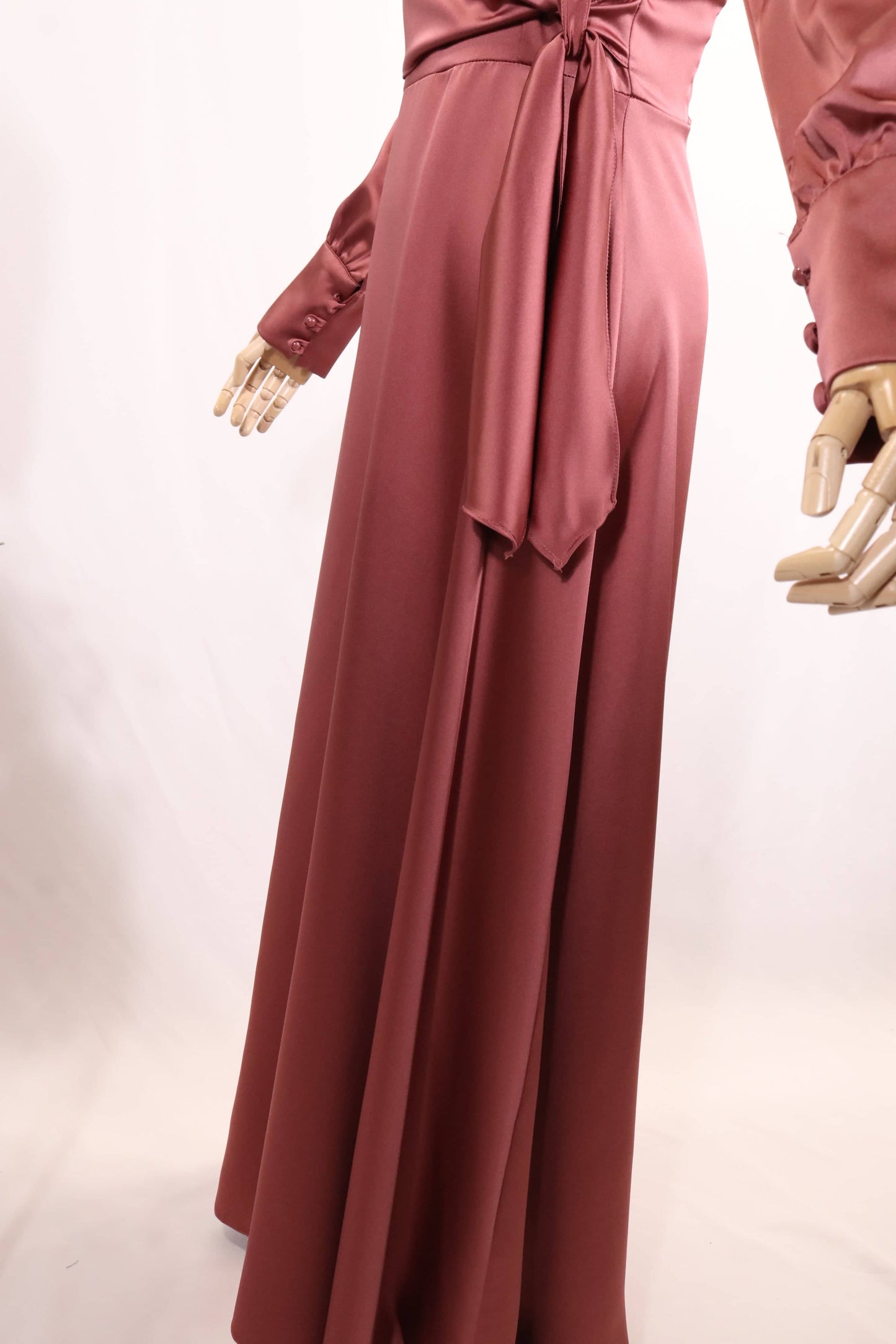 Dark-Rose-Satin-Maxi-Dress-8-Rosama-Fashion