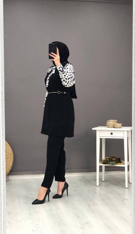 Dotted-Sleeve-Formal-Set-4-Rosama-Fashion