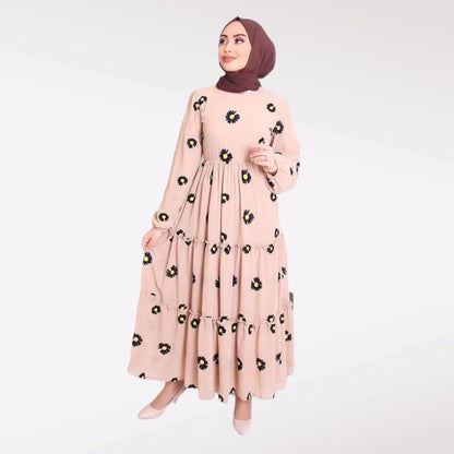 Long Sleeve Black Floral Embroidered Chiffon Maxi Dress Jeffrey Chiffon Dress Chaton Long Sleeve Black Floral Embroidered Chiffon Maxi Dress Jeffrey Chiffon Dress Chaton