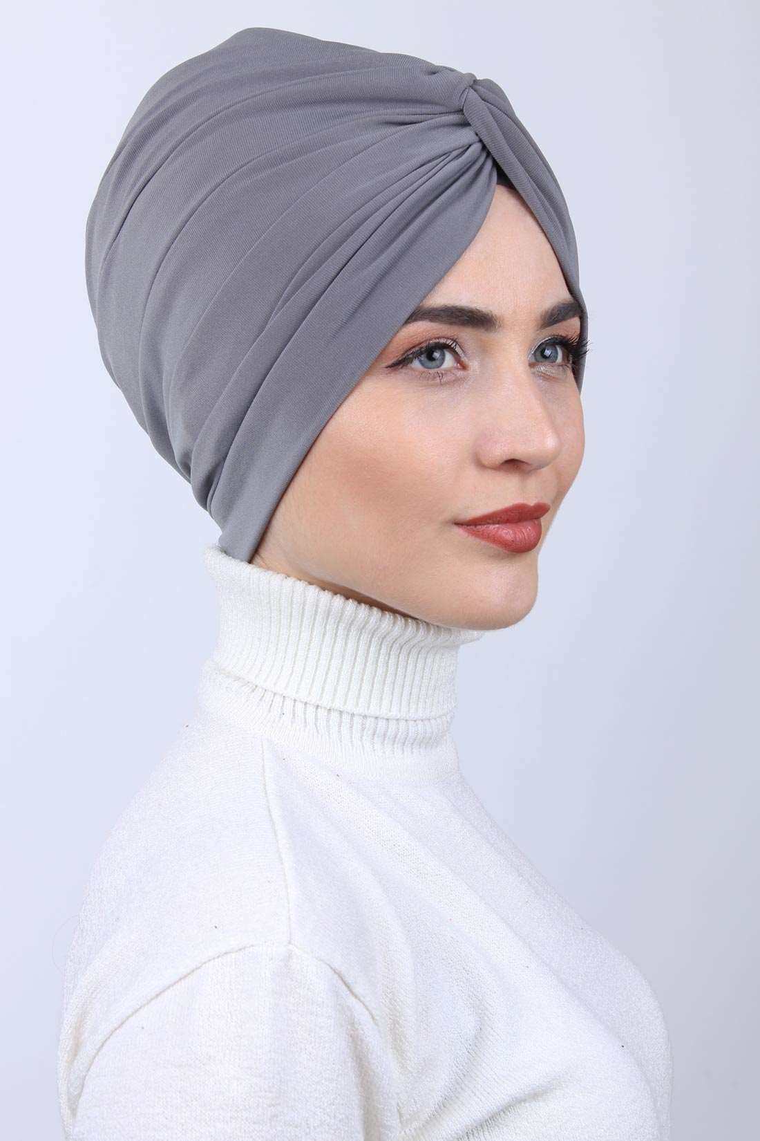 Grey-Knot-Turban-2-Rosama-Fashion