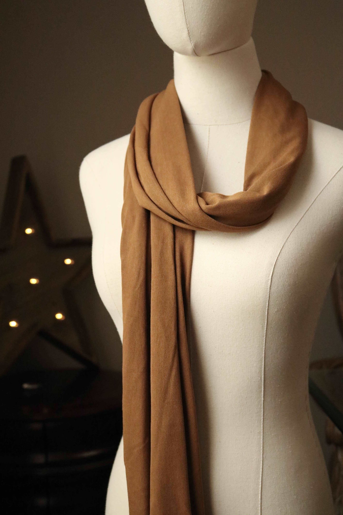 Jersey-Cotton-Rich-Brown-Scarf-2-rosama-fashion