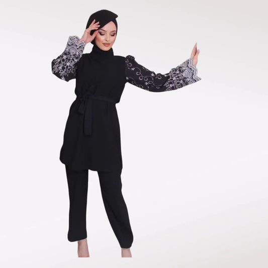 Sleeve Designed Tunic Set Rosama Fashion