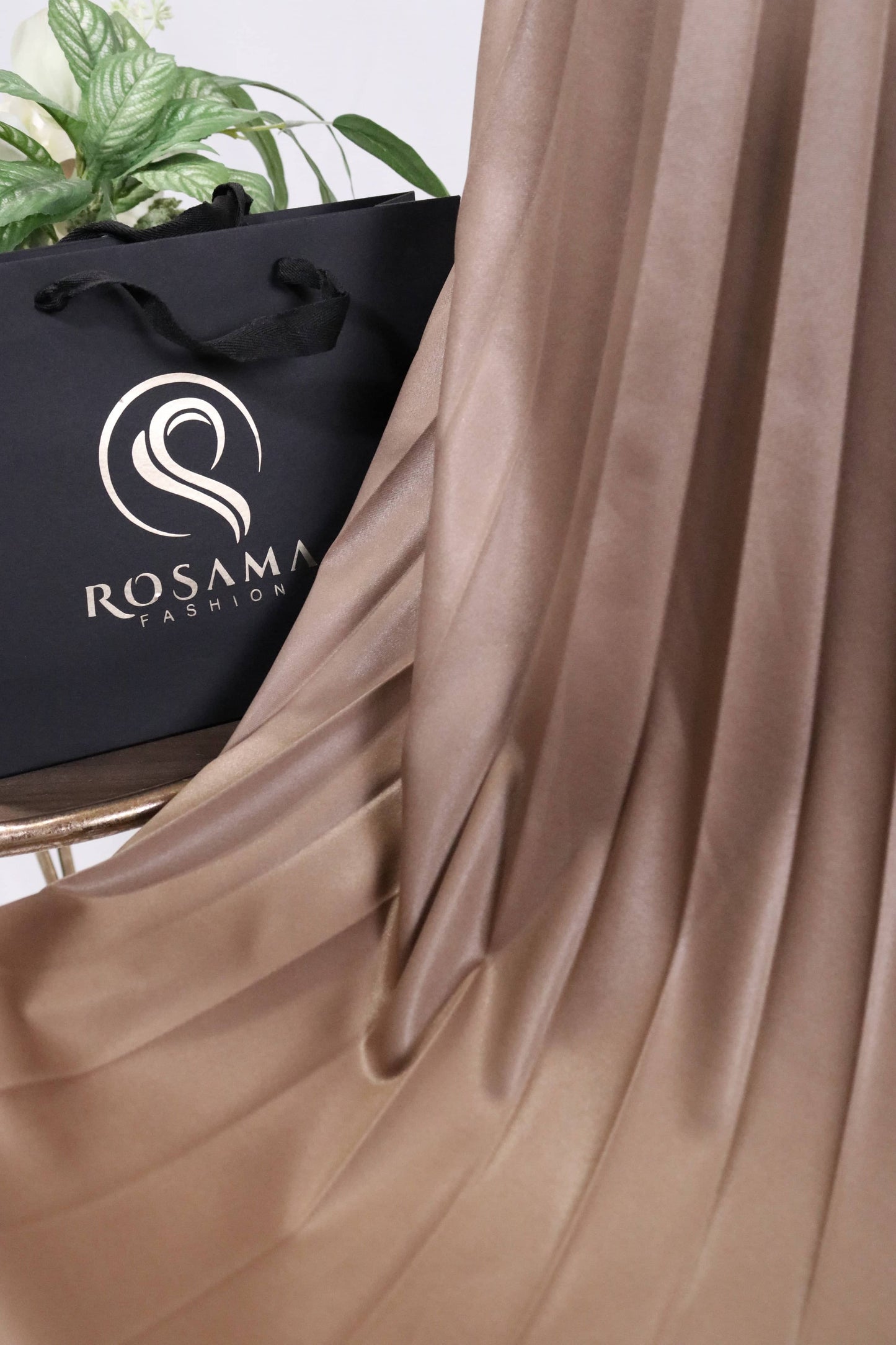 Solid-Pleated-Skirt-Beige-4-Rosama-Fashion