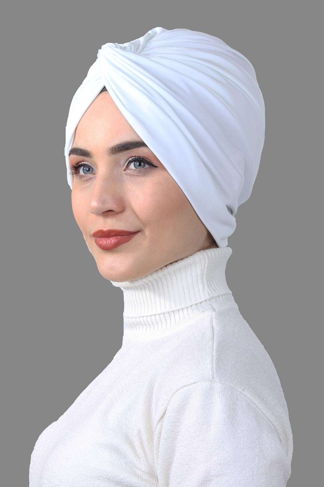White-Knot-Turban-1-Rosama-Fashion